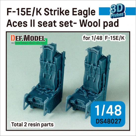1/48 F-15E/K Strike Eagle Aces II Seats set Wool pad ver