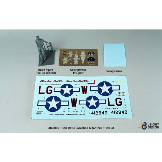 Verlinden 1/32 P-51D Mustang Cockpit Update Set For Hasegawa Kit – WWII Aircraft Detailing (w/ PE) 787