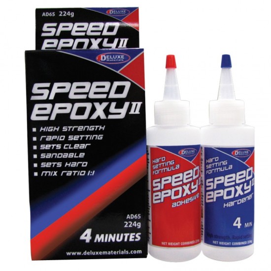 Speed Epoxy II Vol.2 - 4 Minutes Adhesive & Hardener (2 x 224g)