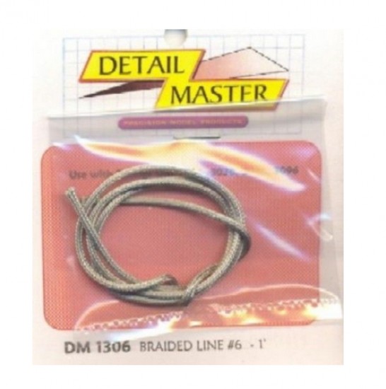 Braided Line #6 - 1 feet (Diameter: 0.080"/2.00mm)