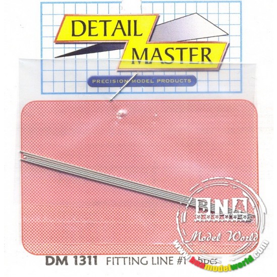 Fitting Line #1 - (Diameter: 0.020"/0.51mm) 4pcs