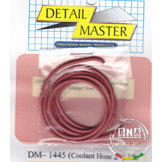 Coolant Hose - Orange (Diameter: 0.080"/2.00mm, 2 feet)