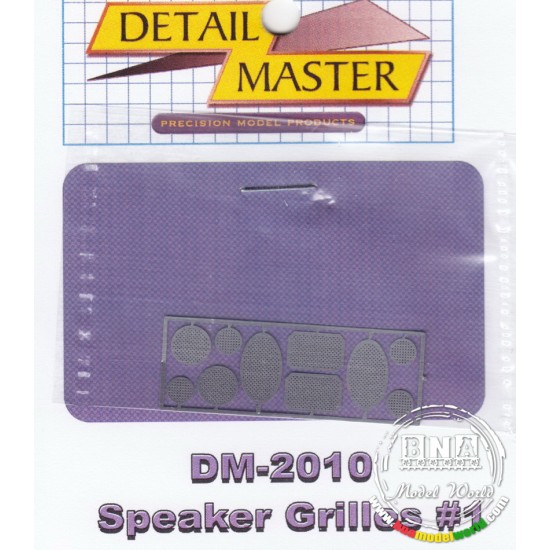 1/24 Speaker Grilles #1 (10pcs)