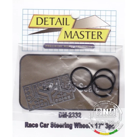 1/24 Race Car Steering Wheel 17"
