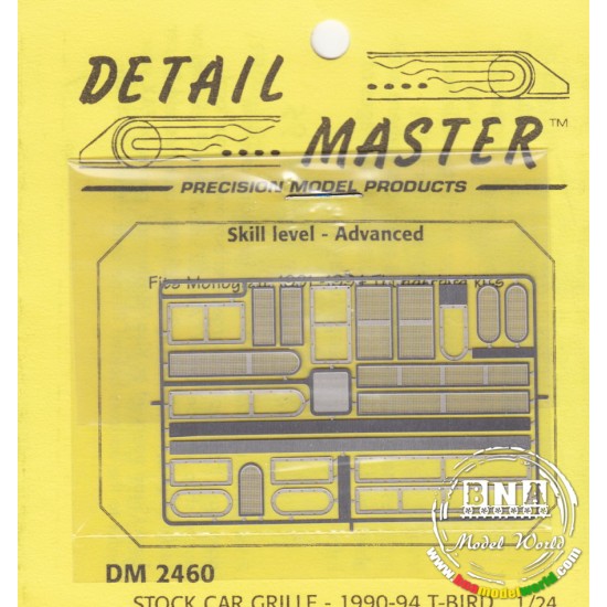 1/24 Stock Car Grilles ('90 -'94 T-Bird)