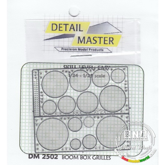 1/24 Boom Box Grilles