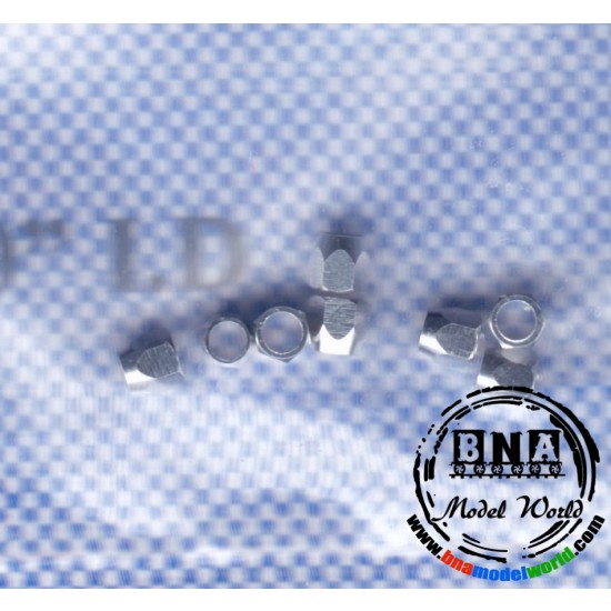 Compression Fitting #4 (Inner Diameter: 0.050"/1.27mm) 8pcs