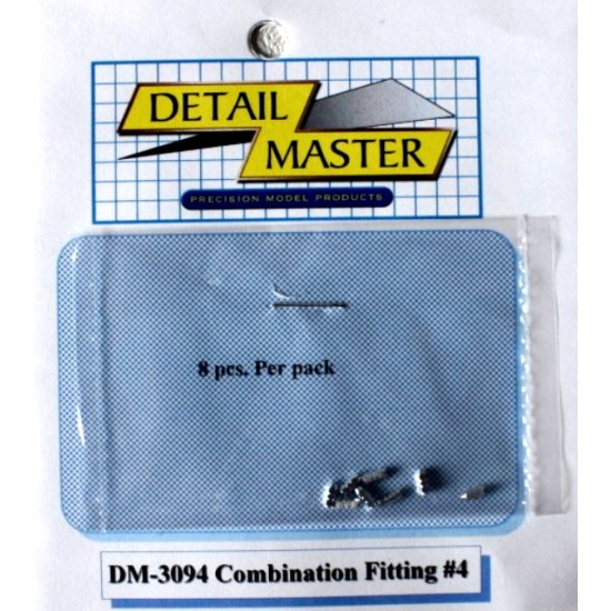 Combination Fitting #4 8pcs