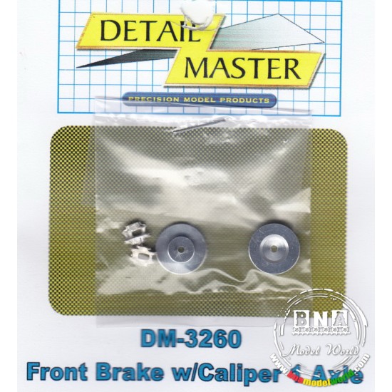 1/24, 1/25 Front/Rear Brake with Caliper 1 Axle