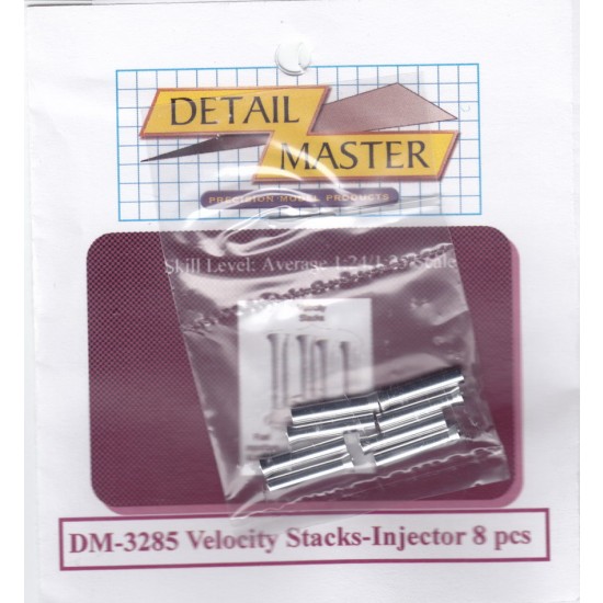 1/24, 1/25 Injector Velocity Stacks 8pcs