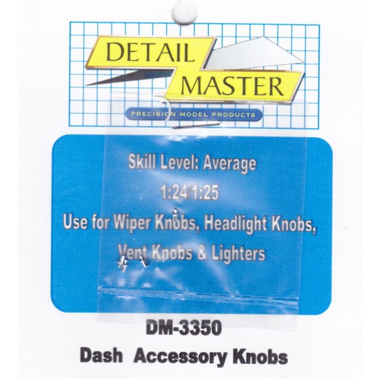 1/24 Billet Dash Knobs
