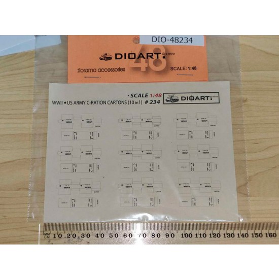 1/48 US Army C-Ration Cartons