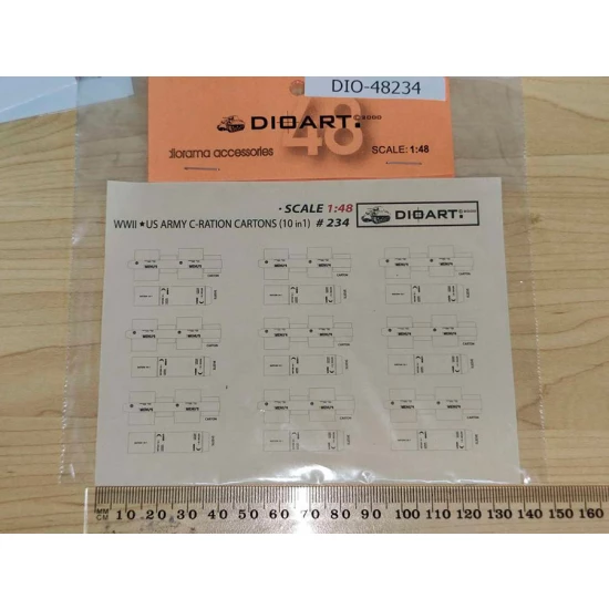 1/48 US Army C-Ration Cartons
