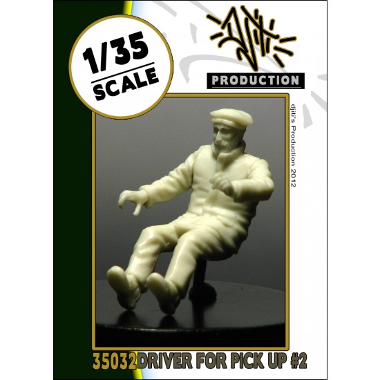 1/35 Pick Up Driver Vol.2 for Meng Model kit (1 figure)