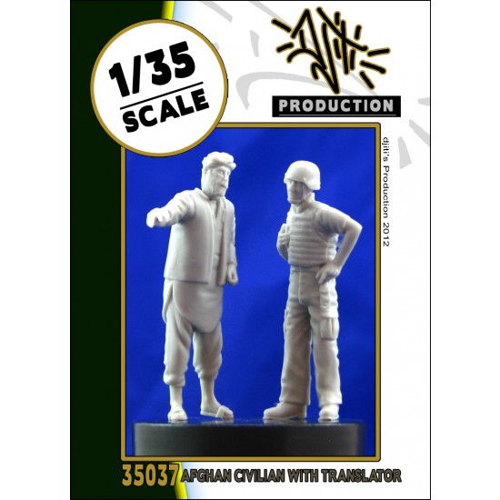 1/35 Afghan Civil and Translator (2 figures)
