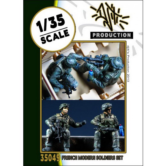 1/35 Modern French Soldiers Set for Heller kit