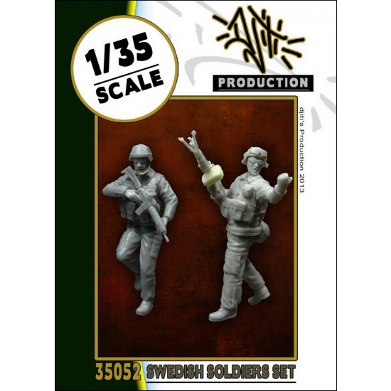 1/35 Swedish Soldiers Set with Equipment