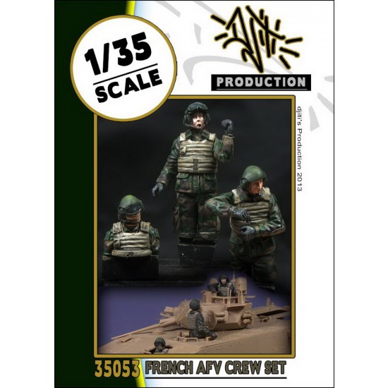 1/35 French AFV Crew Set