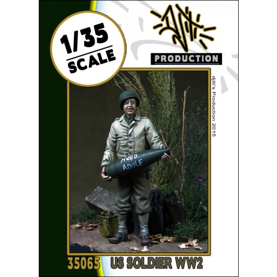 1/35 WWII US Soldier - Holding Ammo