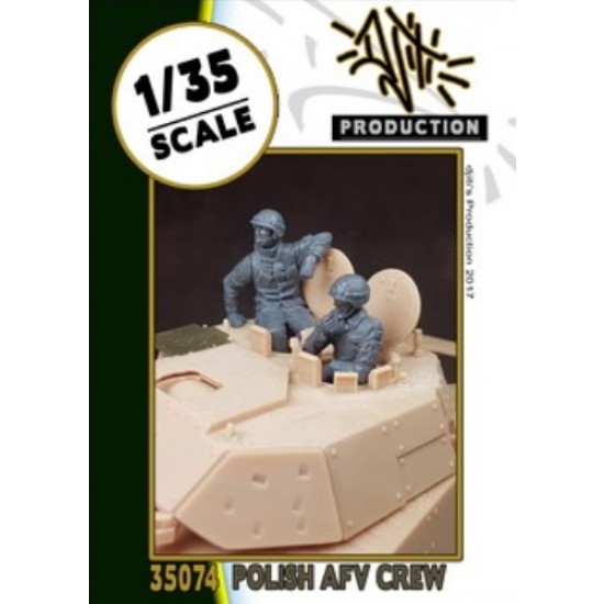 1/35 Polish AFV Crew for KTO Rosomak kit