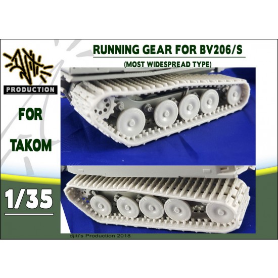1/35 BV206S Running Gear for Takom Models