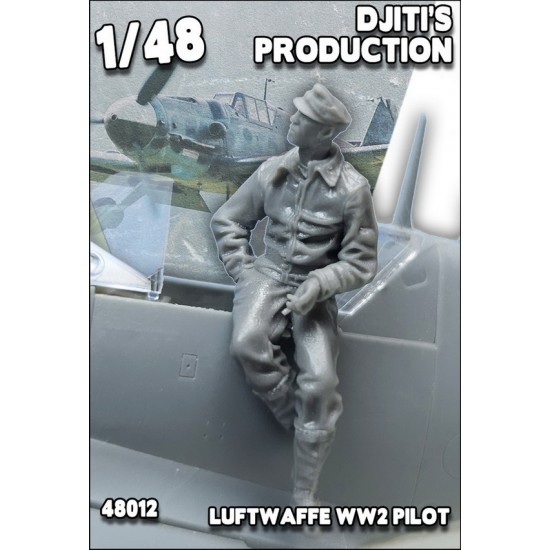 1/48 WWII Luftwaffe Pilot