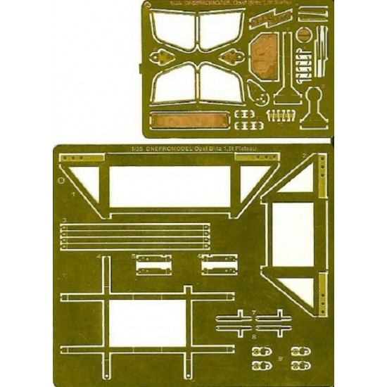 1/35 Opel Blitz Type 2.5-32 (1.5 Ton) Upgrade Set for ICM kits #35401/35402