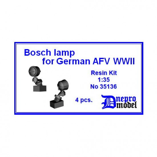 1/35 WWII German AFV Bosch Lamp