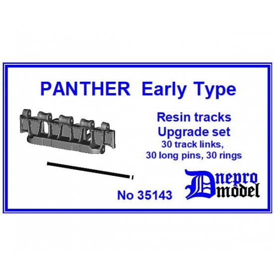 1/35 Panther Late Type Resin Track Upgrade Set