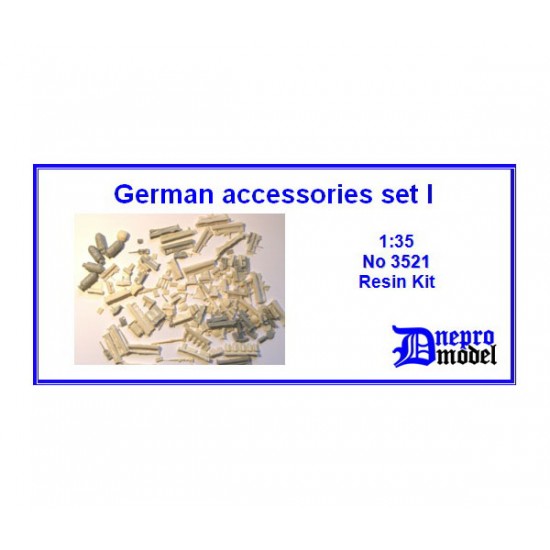 1/35 WWII German Accessories set