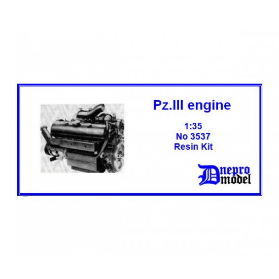 1/35 WWII Pz.III Engine