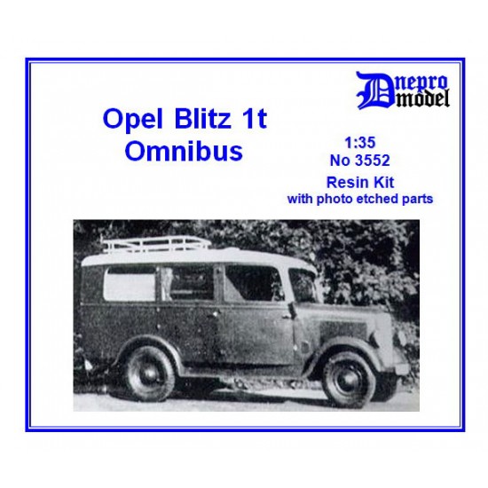 1/35 Opel Blitz 1T Omnibus Resin Kit