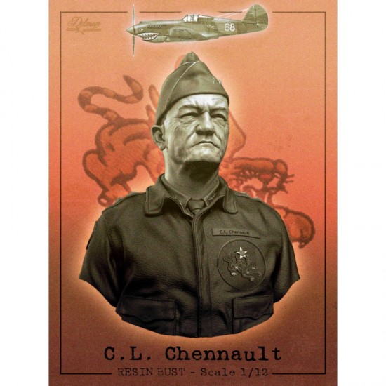 1/12 C.L.Chennault Bust