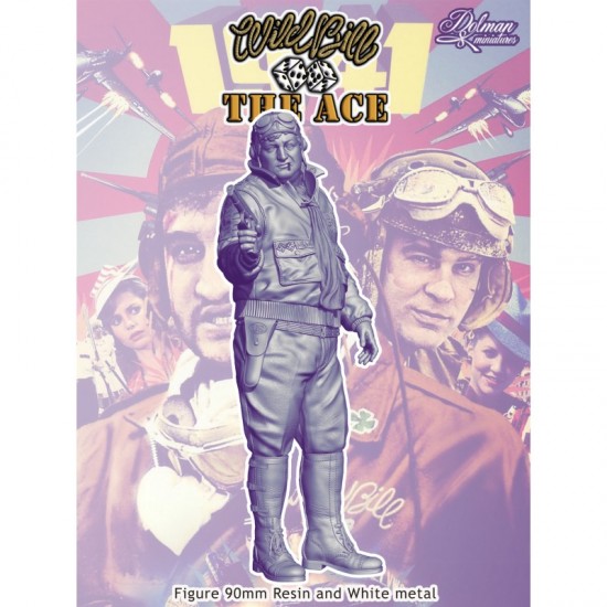 90mm Scale Wild Bill "The Ace"