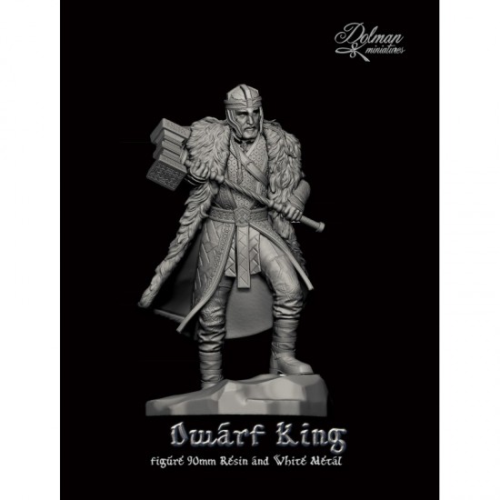 90mm Scale Dwarf King