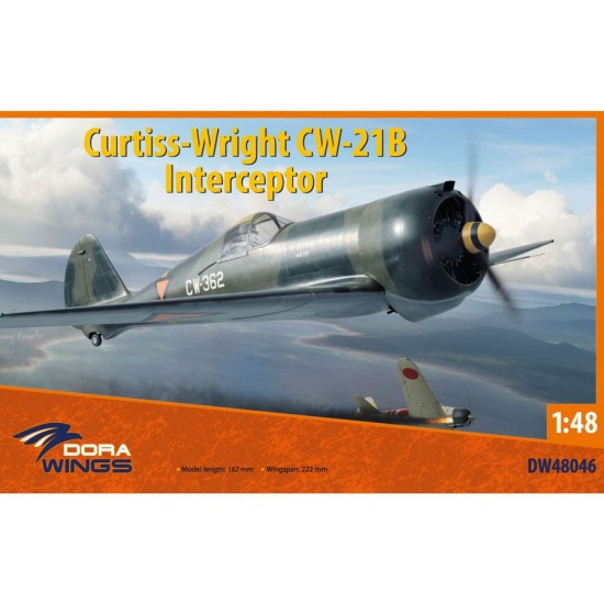 1/48 Curtiss-Wright CW-21B Interceptor