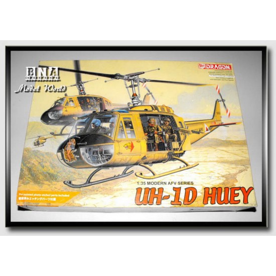 1/35 UH-1D Huey Helicopter 