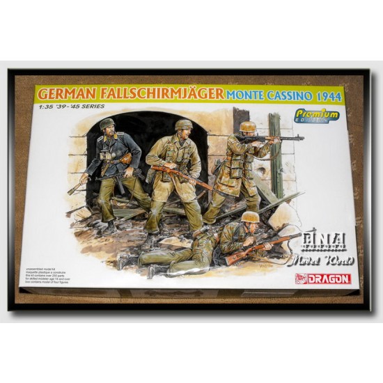 1/35 German Fallschirmjager Monte Cassino 1944 
