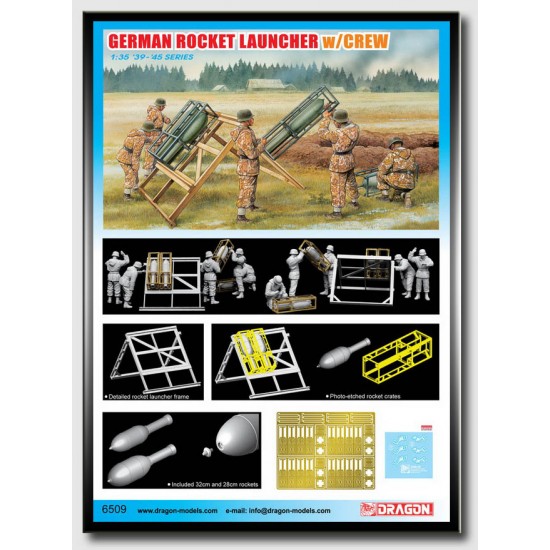 1/35 German Rocket Launcher with Crew 