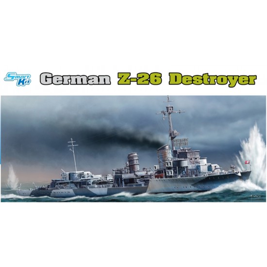 1/350 German Z-26 Destroyer