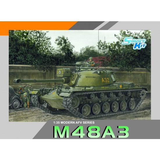 1/35 Modern AFV Series - M48A3 [Smart Kit]