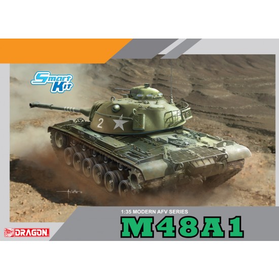 1/35 Modern AFV Series - M48A1 Patton [Smart Kit]