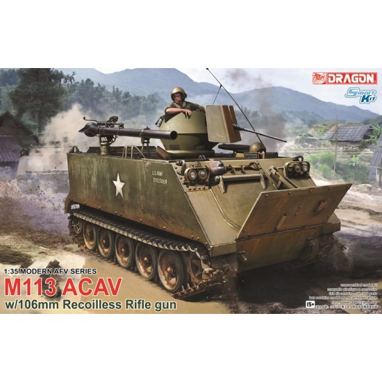 1/35 M113 ACAV with 106mm Recoilless Rifle