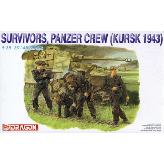 1/35 Survivors, Panzer Crew (Kursk 1943)