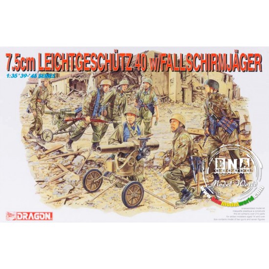 1/35 7.5cm Leichtgeschutz 40 w/Crew