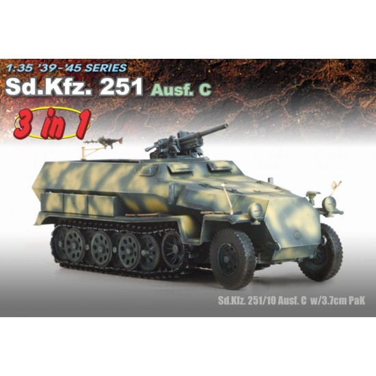 1/35 SdKfz.251 Ausf.C 3 in 1