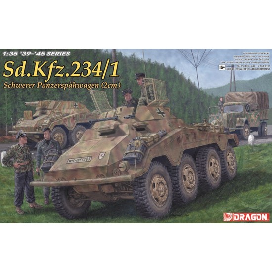 1/35 SdKfz.234/1 Schwerer Panzerspahwagen
