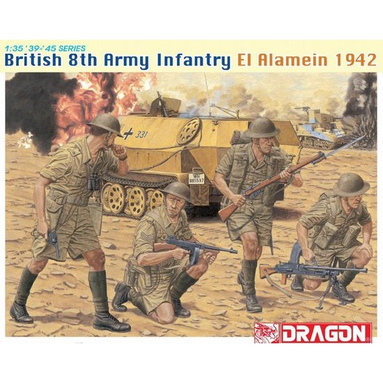 1/35 British 8th Army Infantry, El Alamein 1942