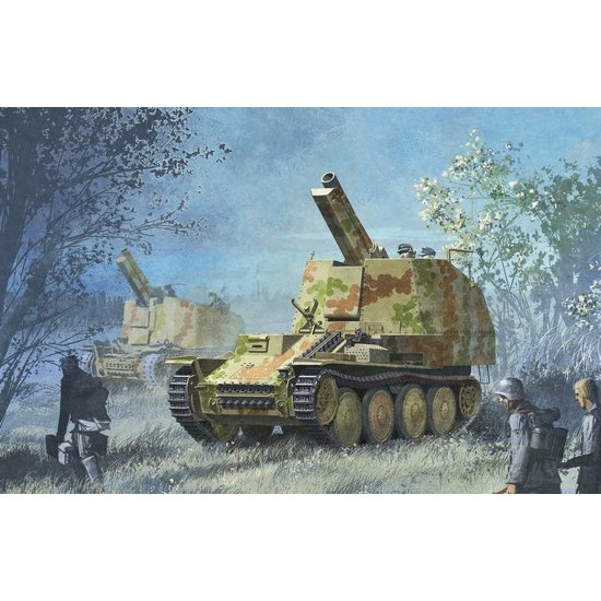 1/35 SdKfz.138/1 Geschutzwagen 38 M fur s.IG.33/2