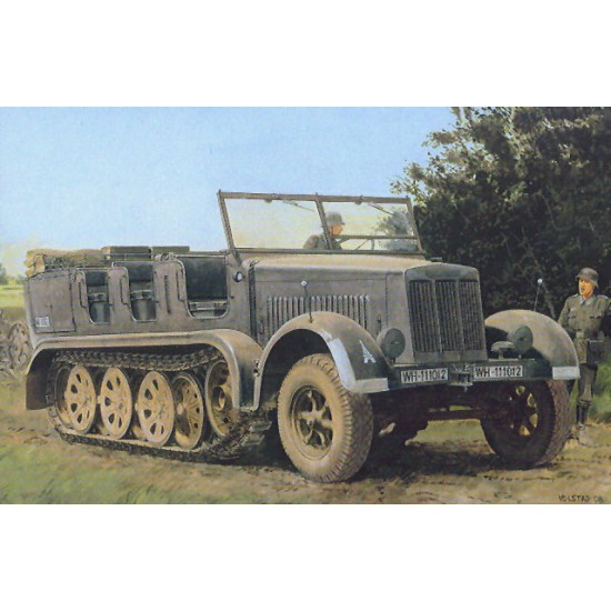 1/35 SdKfz.7 8t Half-track Initial Production (Smart kit)